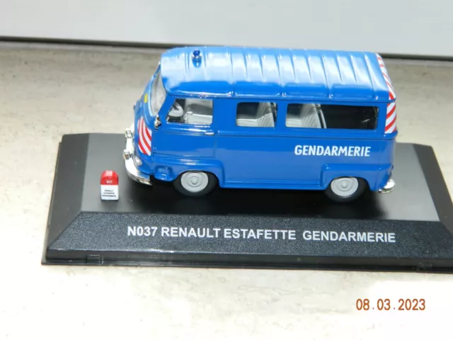 Renault Estafette Gendarmerie Autoroute 1995 Nostalgie 1/43