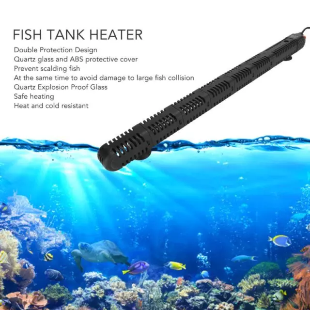 Adjustable Submersible Fish Tank Heater Auto Constant Temp Aquarium Heating