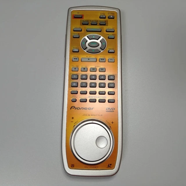 【動作保証】CU-DV027 DVL-919 DVL-H9用リモコン Pioneer CU-DV027 Laser Disc Player Remote controller support