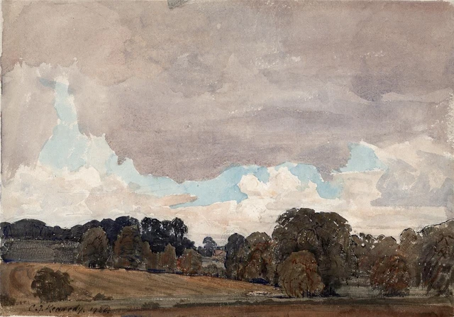 Cedric J. Kennedy (1898-1968) Aquarell Gemälde - DE
