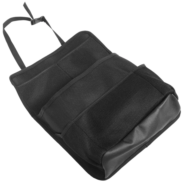 Organizer schienale nylon auto sedile posteriore auto tasche portaoggetti nero