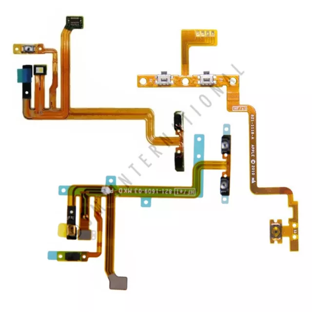 iPod Touch 4th/5th/6th Gen Power Button Volume Button Switch Ribbon Flex Cable