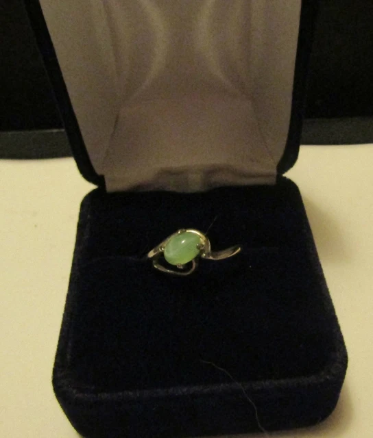 Vintage 14K Linde Lt. Blue Star Sapphire Ring Size 5 Circa 1960