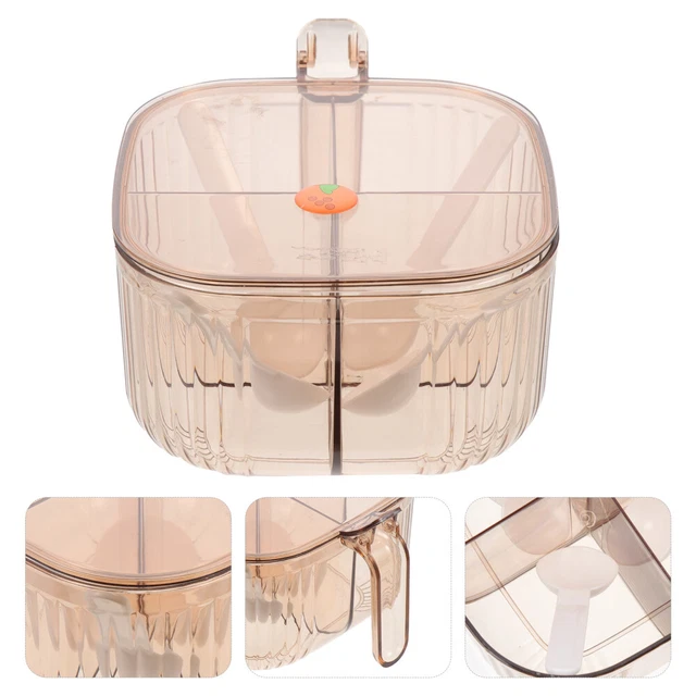 Divide caja de especias caja de vajilla multifunción cocina recipiente de especias cocina