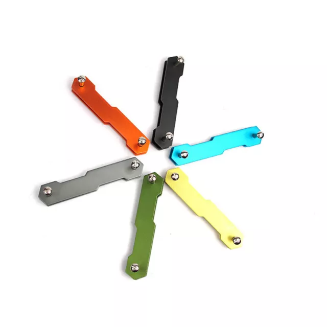 Porte-clés Porte-clés En Alliage D'aluminium Organisateur De Clés Portable EDC 2