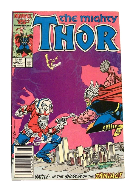 "THE MIGHTY THOR" Issue # 372 (Oct 1986, Marvel Comics) f. SAL BUSCEMA art