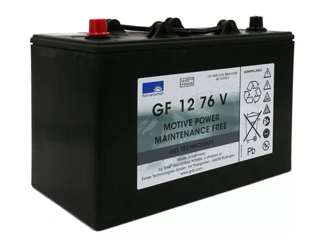 Sonnenschein GF 12 160 V (dryfit traction Block) Blei-Gelbatterie 12V