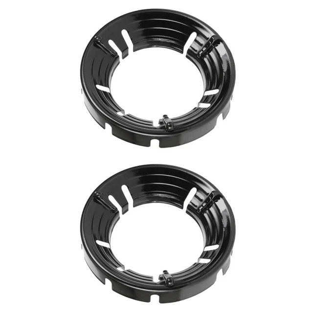 2 piezas Foker Wok Quemador Gas Wok Anillo Estufa Trivet Wok Oxidación Wok De pie
