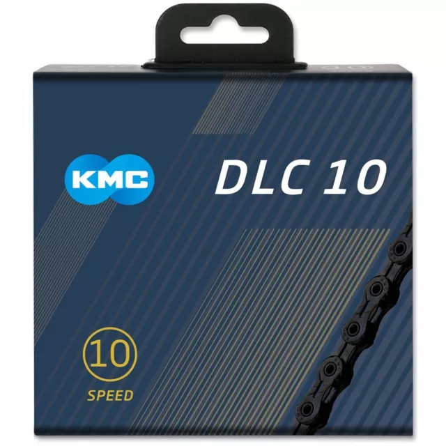 KMC Dlc 10 Cadena Velocidad X10-SL 116 Link Bici Carretera Grava Mountainbike