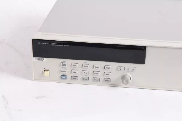 Agilent HP Keysight 3499A Switch Control System 5-Slot Mainframe 2