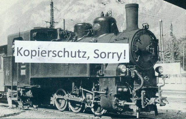 "Alte Foto-AK"- Zillertalbahn Lok 5 am 17.9.1965