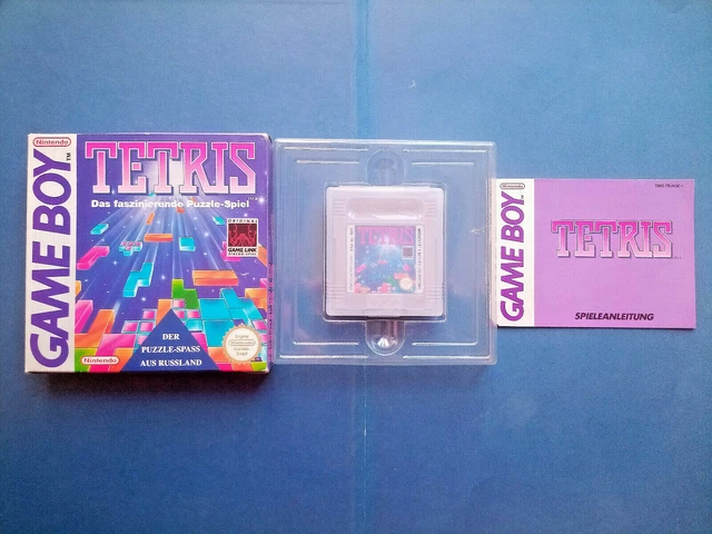 Notice De Jeu Tetris Pour Game Boy - Version FAH, En Bon état, Rétro Gaming