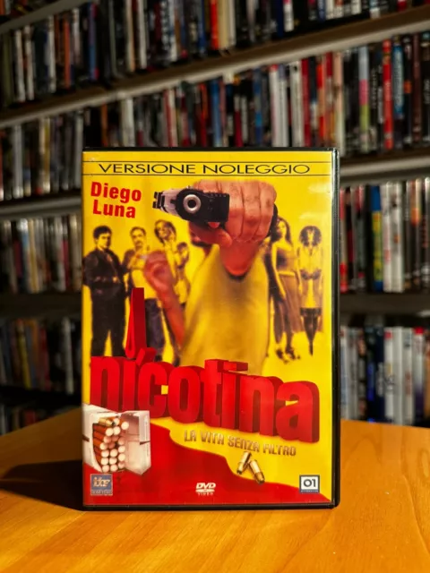 NICOTINA - LA VITA SENZA FILTRO (2003) Diego Luna DVD EX-Noleggio