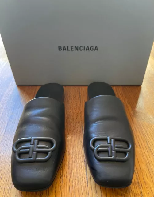 Balenciaga Cosy BB Black/Black Mule Size/36