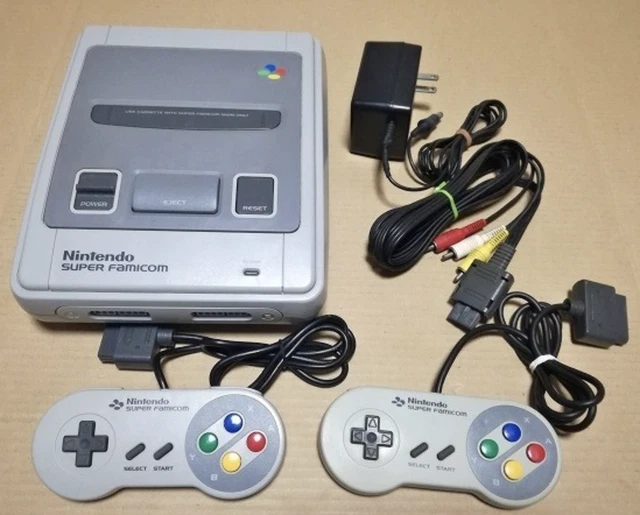 Nintendo Super Famicom Console SFC SNES Japanese Version NTSC-J Tested JAPAN