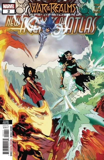 The War of the Realms: New Agents of Atlas #2-2ND PRINTING BY MARVEL COMICS 2019