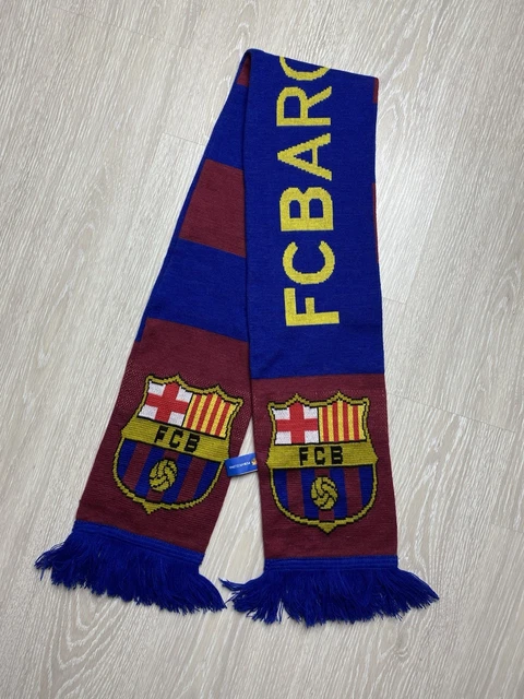 echarpe scarf football ancienne old FC BARCELONE BARCELONA VISCA EL