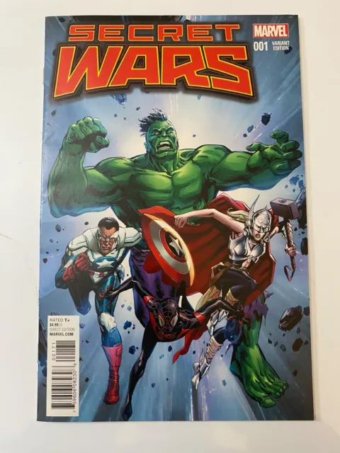Secret Wars #1 (2015) 1:25 Guice Incentive Variant Hickman Combine/Free Shipping