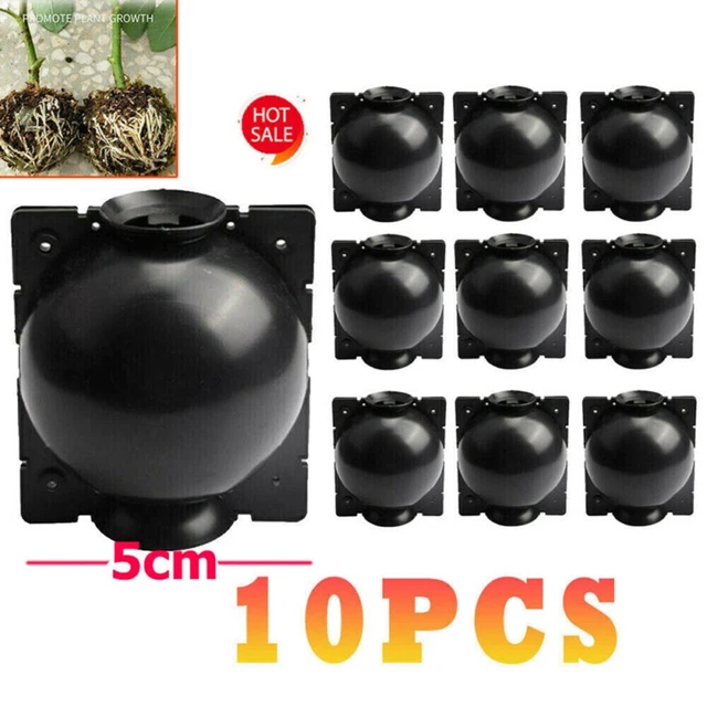 10 X Plant Rooting-Gerät Root Controller Propagation Ball Hochdruckbox