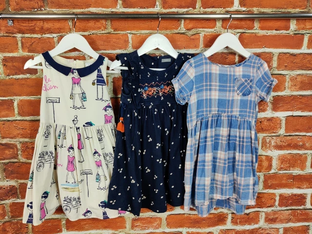 Girls Bundle Age 3-4 Years 100% Next Pretty Summer Dress Set Party Kids 104Cm