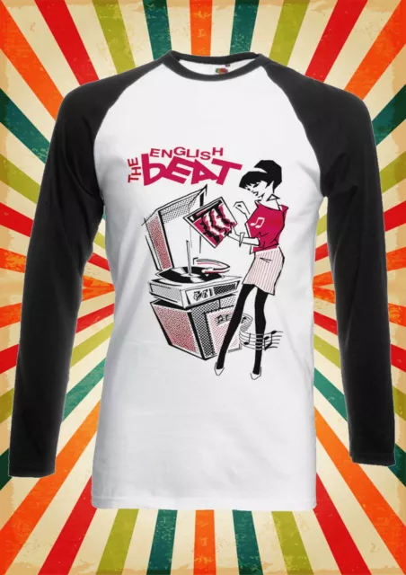 The English Beat Two Tone SKA Men Women Long Short Sleeve Baseball T Shirt 1918