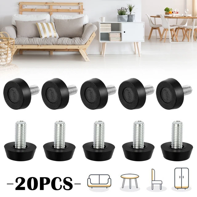 M8 Adjustable Furniture Leg Leveler Heavy Duty Cabinet Leveling Feet Heavy Duty