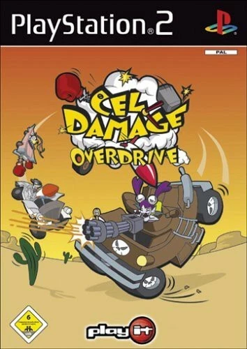 Gioco PS2/Sony Playstation 2 - Cel Damage Overdrive con IMBALLO ORIGINALE