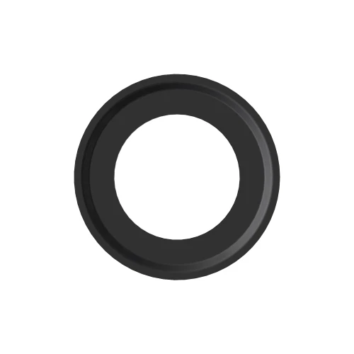 Rosace Design Noir Pour Tuyau Chauffage - Lot De 5 Pièces - Cache Tuyau élégant Pour Décoration Intérieur