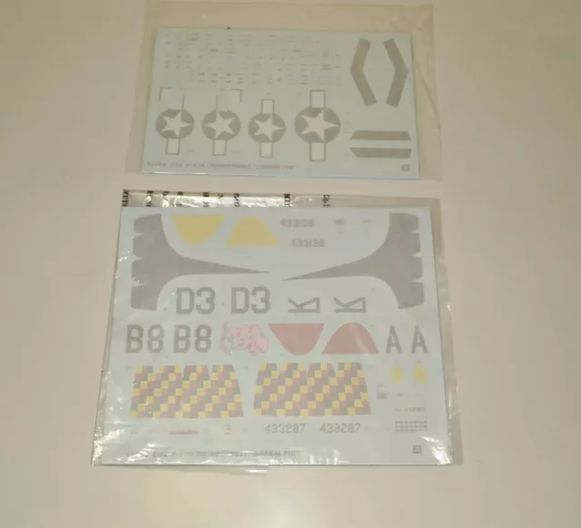 Trumpeter P-47D Dorsal Fin 02264 ⭐Parts⭐ Decal Sealed+Color Placement Guide 1/32