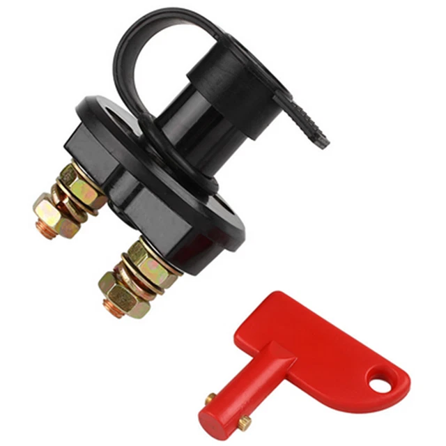 BATTERY ISOLATOR DISCONNECT Cut OFF Power Kill Anti Theft Switch Fit