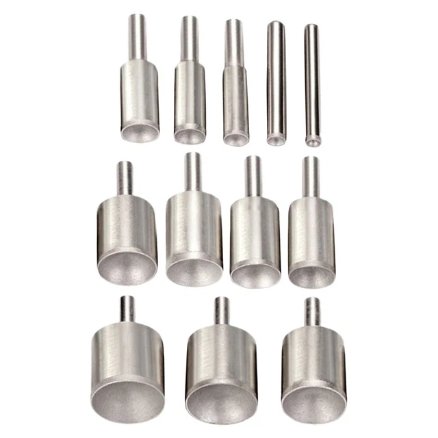 1 pz resistente punta lucidante bava turchese punta di macinazione bava strumento argento
