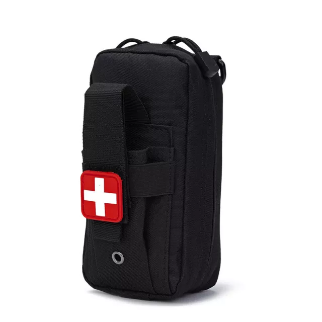 Camping Survival First Aid Kit Bag Military Tactical Holster Waist Bag Emergency