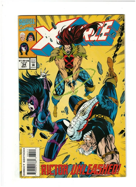 X-Force #34 VF+ 8.5 Marvel Comics 1994 Cable & Domino