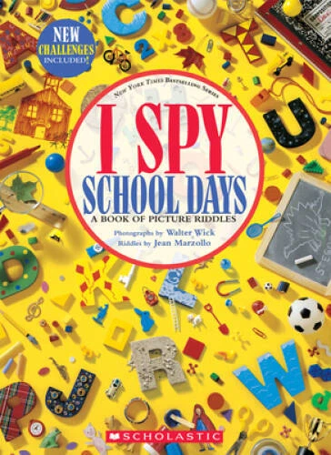 I SPY SCHOOL Days: A Book of Picture Riddles - Hardcover - GOOD $6.21 ...