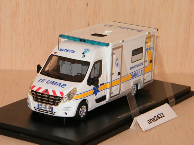 PERFEX PE115PI Echelle 1/43 | RENAULT MASTER VAN PINDER FRISSONS ET EMOTIONS CIRCUS CIRQUE 2010