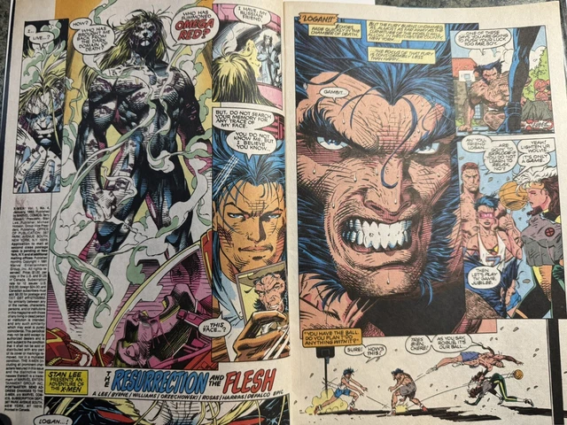 X-Men #4 1st App Appearance Omega Red Jim Lee Marvel Comics 1991