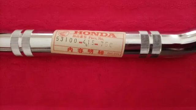 Honda Manubrio Nuovo Originale Cx500 Cod.53100-415-750