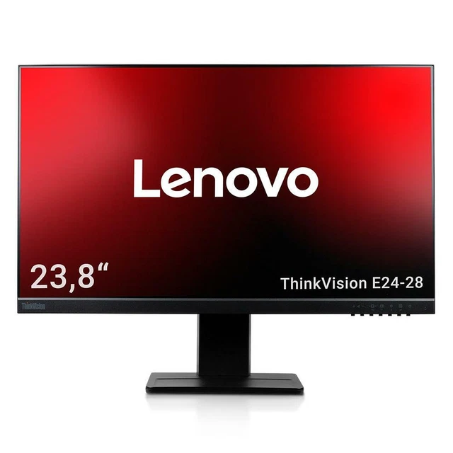 Lenovo ThinkVision E24-28 TFT Monitor 60,5cm 23,8" FULL HD LED IPS HDMI NEU