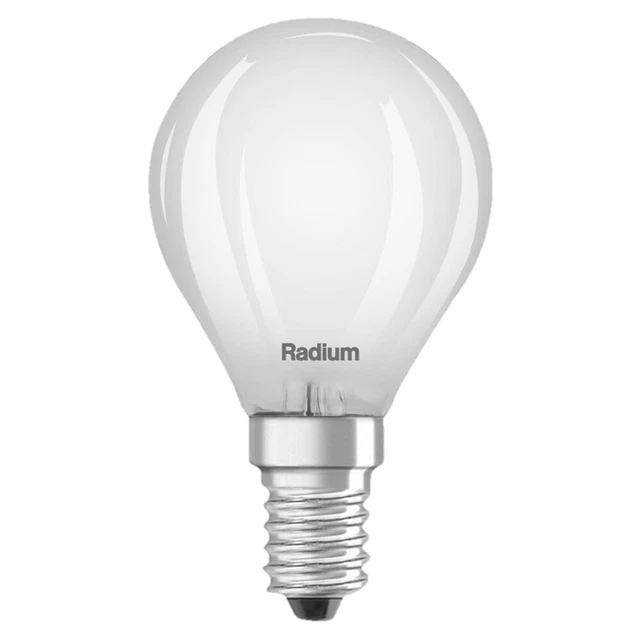 Radium LED Filament Leuchtmittel Tropfen 4W = 40W E14 matt 470lm warmweiß 2700K