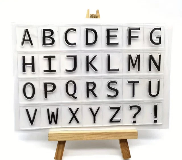 Numbers   New Silicon Transparent Stamp Seal Card Making