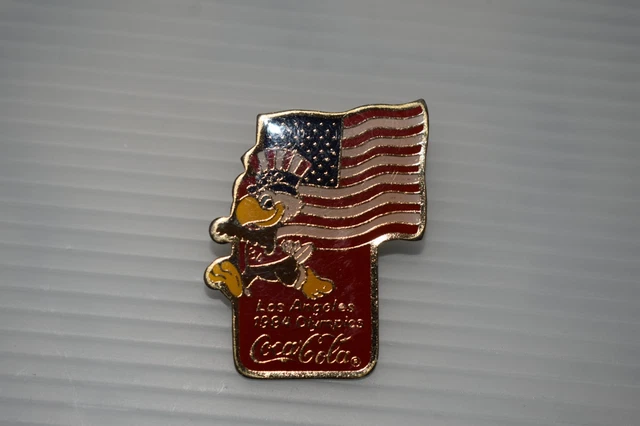 Patch Brodé Souvenir Vintage – Jeux Olympiques Los Angeles 1984 – USA – Multi-color