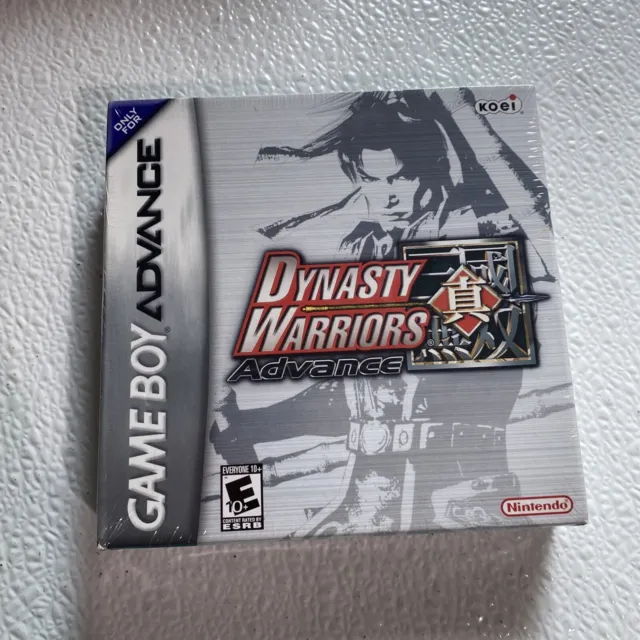 Dynasty Warriors Advance (Nintendo Game Boy Advance, 2005) SEALED NEW NIB