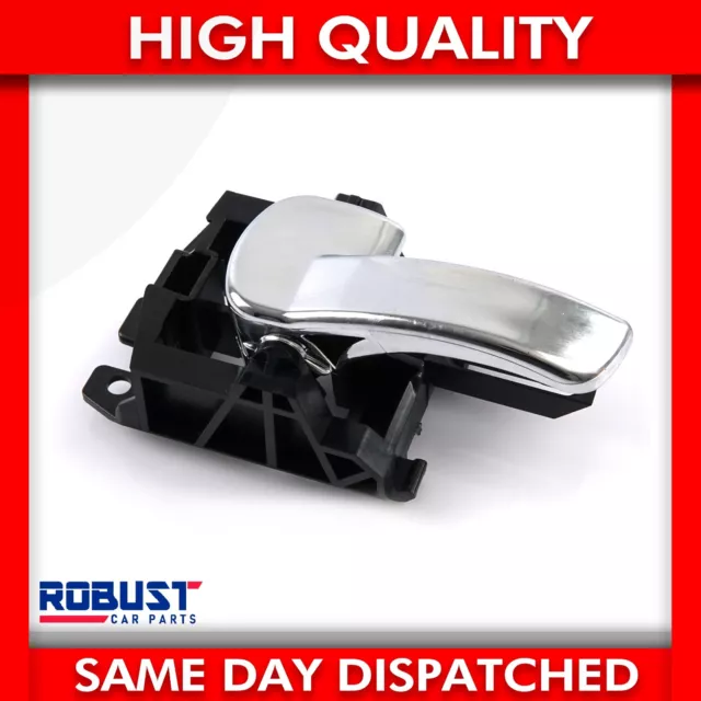 For Nissan Qashqai Left Passenger Side Interior Door Handle Chrome 80671-Jd00E 3