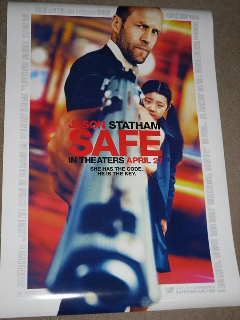 SAFE "FINAL" vg 27x40 ORIGINAL D/S MOVIE POSTER