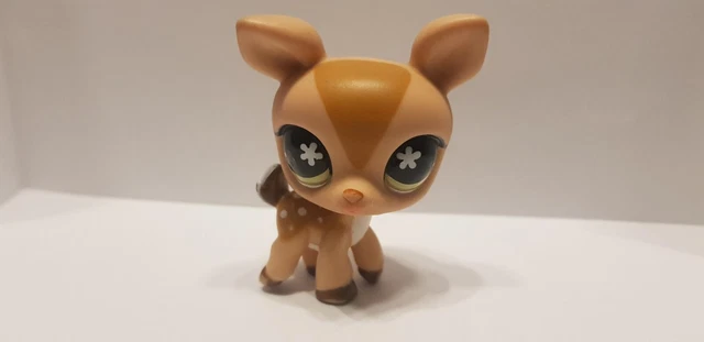 figurine petshop original faon biche cerf deer 634   pet shop lps