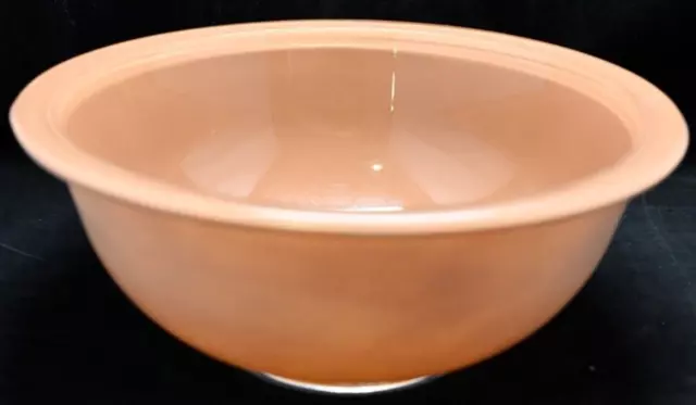 Pyrex Corning Autumn Rainbow Tan Mixing Bowl 323 1.5l Glass Bottom