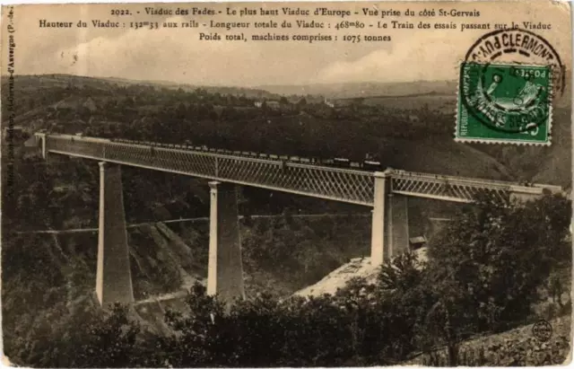 CPA Viaduc des FADES - Le plus haut Viaduc d'Europe - Vue prise du (244722)