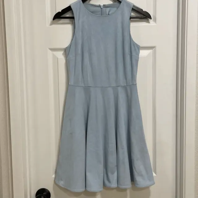 CECE Cynthia Steffe Baby Blue Fit and Flare Dress Size 0