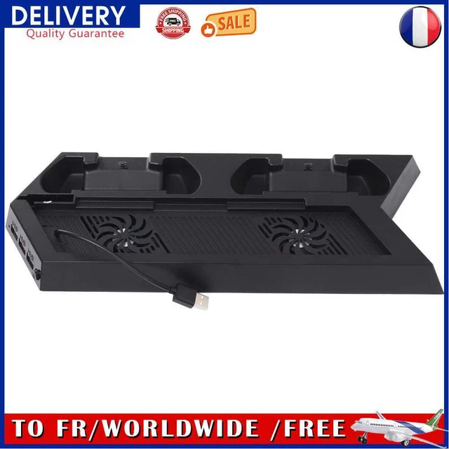 Support 3 en 1 Console de jeu Vertical refroidissement Ventilateur Refroidisseur