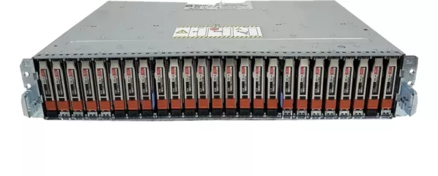 EMC SAE Storage Array 25x 600GB 512BPS 10K SAS  Dual PSU 12TB SAN NAS